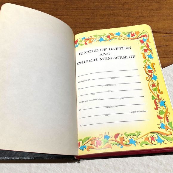 Holy Bible w/ Concordance Nelson 1962 Revised Standard Version Illustrated Maps - Picture 4 of 16